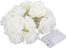 Unikorf Rozenbloem LED-lampenslinger Batterij 3m, 20 LED Wit