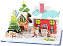 3D Kersthuis Puzzel – Winterse Magie en Educatief Speelplezier -voor Jong en Oud