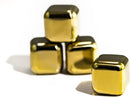 TDR-Luxe whiskey set+6 Whiskey stones +1 fluwelen zakje +opbergdoos-Herbruikbare -roestvrij-goud