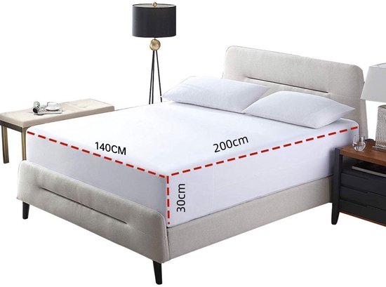 Matrashoes 140x200 cm – Waterdicht, Ademend, Antibacterieel