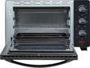 Inventum OV207B Vrijstaande mini oven - 20L - Hetelucht - 100-230°C - 6 ovenstanden - Zwart