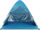 Pop-up strandtent blauw met draagtas - Anti-UV 50+