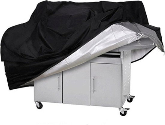 Premium Barbecue Grill Hoes-Bescherming en Duurzaamheid voor uw Gas-/Elektrische Barbecue - Waterdicht, UV-Bestendig, en Gemakkelijk Bevestigbaar-zwart170x61x117cm