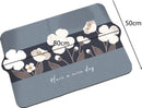 Luxe Bloemen Badmat - Antislip en Absorberend - 50x80cm