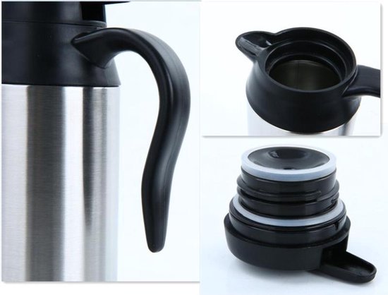 TDR 750 ml 24V auto waterkoker roestvrij staal
