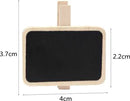 50 Mini Houten Krijtbordjes met Knijpertje voor Decoratie