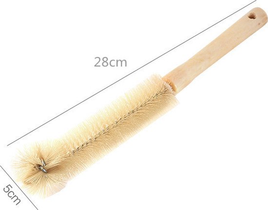 5-delige Schoonmaakborstels voor Theekopjes en Flessen