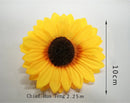 3stuks Zonnebloem Slinger Decoratie Set lengte van 2,25 meter-perfect voor themafeesten, bruiloften en thuisdecoratie