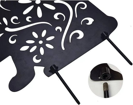 Metalen tuinstekers set – 3 katten tuinbeelden