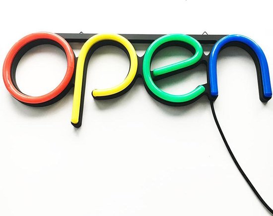 Unikorf LED Neon Bord - Hanglamp: Rood/Geel/Groen/Blauw