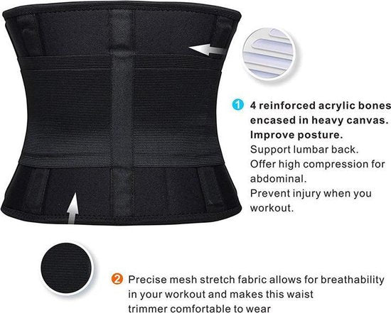 TDR Rugbrace Onderrug XL - Pijnbestrijding & Ondersteuning