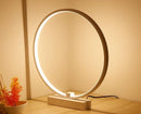 LED Tafellamp - Cirkel - 30cm diameter - Wit