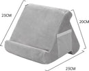 Tablet Kussen Grijs – 3 Kijkhoeken – Comfortabele Tablethoud