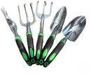 Tuingereedschap Set 9-Delig – Aluminium Tuingereedschapset met Draagtas – Snoeischaar, Schep, Hark & Meer – Tuinieren