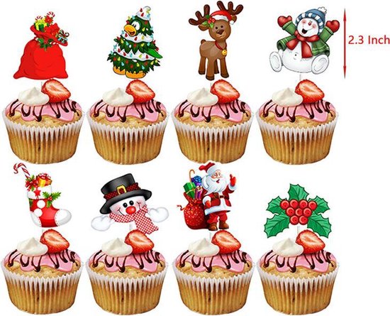 90 delig kerstfeestset - Thema: Merry Christmas - Versiering voor feestjes, verjaardag - feestdecoratie