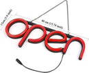 Neon verlichting-LED open bord-Licht reclamebord-hanglamp- rood