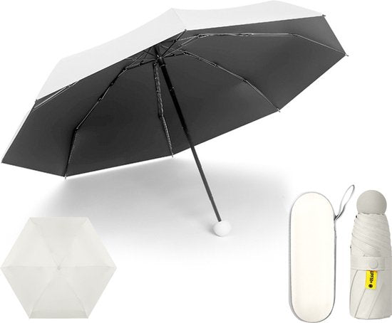Unikorf Opvouwbare Paraplu UPF50, Windproof & Zonbescherming