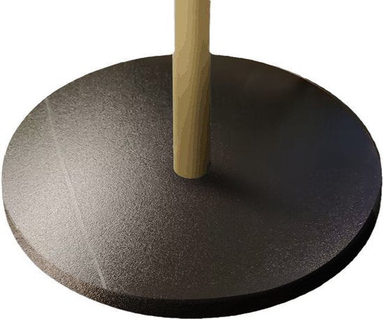 Vrijstaande Boomtak Kapstok met Geüpgrade Leistenen Voet - S