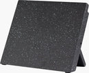 Keuken Opvouwbare Magnetische Messenblok -Messenblok Zonder Messen- Modern en Ruimtebesparend Ontwerp- zwart met witte spikkels
