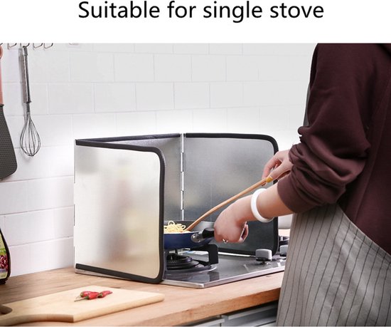 TDR-opvouwbaar spatscherm spatbord- Keuken musthave -Achterw