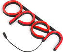 Neon verlichting-LED open bord-Licht reclamebord-hanglamp- rood