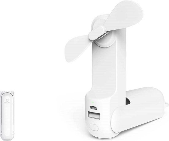 Unikorf 3-in-1 Handventilator & Powerbank (1200mAh)