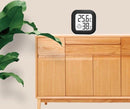 2-in-1 Mini Digitale Hygrometer en Weerstation - Temperatuur- en Luchtvochtigheidsmeter- zwart