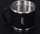 TDR - Thermosfles - RVS - grote capaciteit - 580 ml - Zwart
