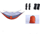 Hangmat met klamboe 260x140cm - ultralicht, draagbaar, oranj