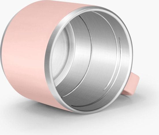 TDR - Thermosfles - RVS - grote capaciteit - 580 ml - Roze
