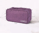 Multifunctionele lingerie/ondergoed tas - paars 27x14,5x12CM