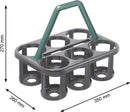 Rotho flessenhouder BASIC - Antraciet