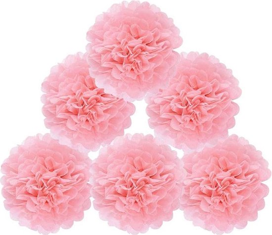 Merkloos 56-delig Verjaardagset Roze Feestdecoratie