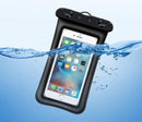 2 stuks -Drijvende opblaasbare mobiele telefoon waterdichte tas- Onderwater hoesje telefoon- zwart