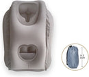 Ergonomisch Opblaasbaar Reiskussen - Grijs - 30x35x50 cm