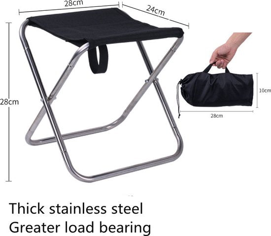 Unikorf RVS Klapkruk 29cm - 100kg Vouwbaar