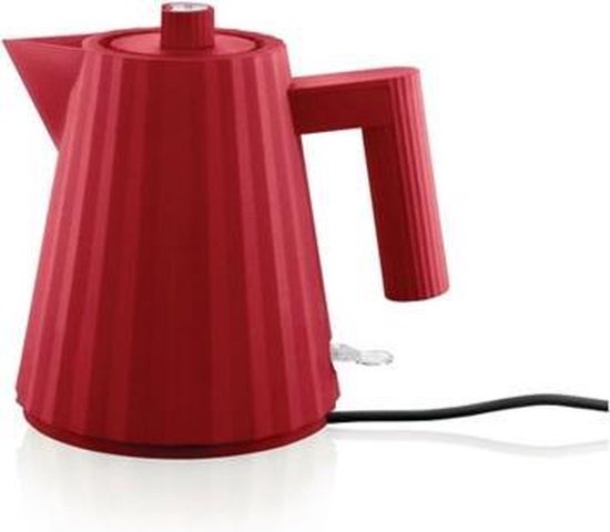 Alessi Plissé Waterkoker 1.7L Rood