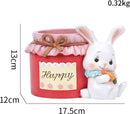 3delige Schattig konijn ornament - bloempot voor binnen en t