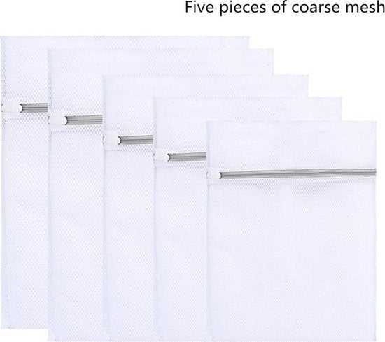 TDR - Waszak 7 Delig - 5x mesh waszak (1x 50x60 cm - 1x 60x60 - 1x 40x50 cm - 1x 30x40 cm - 1x 23x30 cm) - 1x mesh cilinder 15x16 cm, 1x half cirkel 19x17 cm