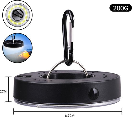 Tentlamp Haaklamp Bergbeklimmen Clip Noodverlichting