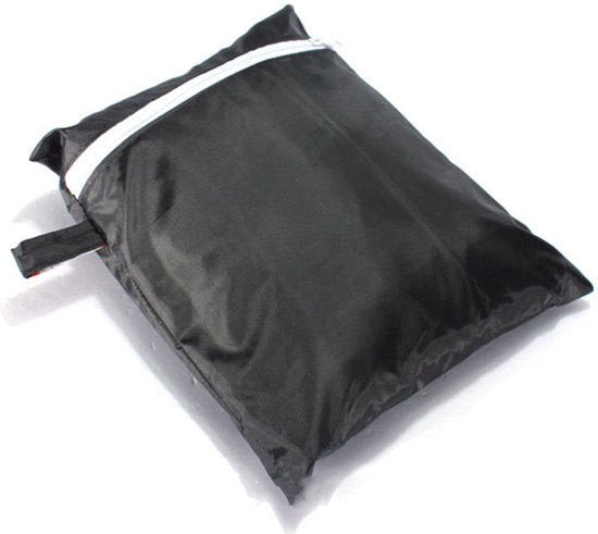 Bescherm je barbecue in stijl met de Waterdichte BBQ Beschermhoes inclusief Opbergtas - 71x190x117cm - Zwart