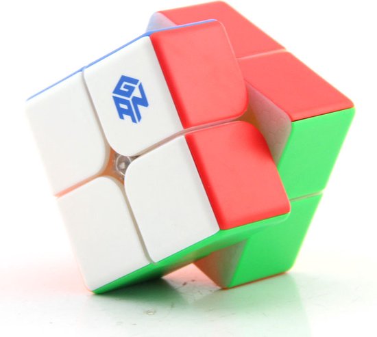 GAN 249 V2 2x2 Speed Cube - Stickerless Mini Kubus