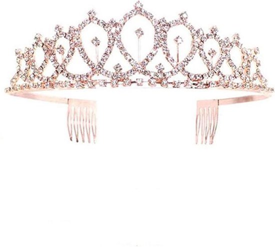 Verjaardag Sjerp en Tiara - 'Birthday Queen' - Roségoud