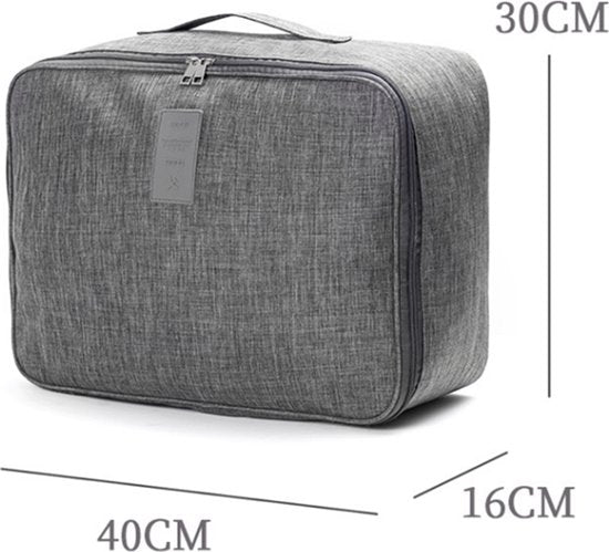 TDR Opbergtas Handbagage - Luxe Organizer Grijs