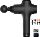 TDR Massager Gun: Het Ultieme Massageapparaat voor Sport, Fasciabehandeling, Relaxatie & Pijnbestrijding - Met 7 Niveaus & 8 Accessoires - Zwart