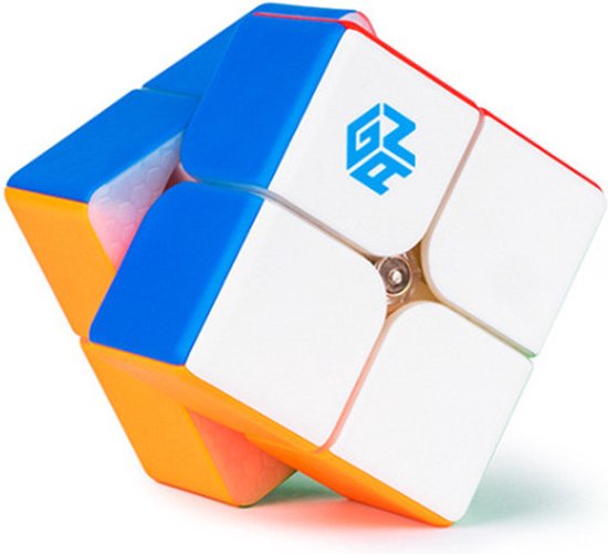 GAN 249 V2 2x2 Speed Cube - Stickerless Mini Kubus