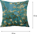 Kussensloop van Gogh Amandelbloesem - 45x45cm Katoen-Linnen