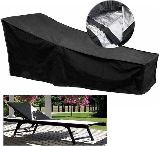 TDR - Outdoor tuin fauteuil waterdichte stoelhoes 210 * 75 * 80 * 40 CM