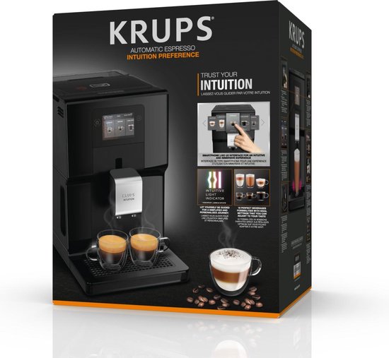 Krups EA8738 Intuition Preference Volautomaat Espresso