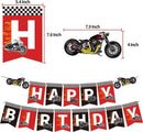 46-delig Harley Davidson verjaardagset feestdecoratie